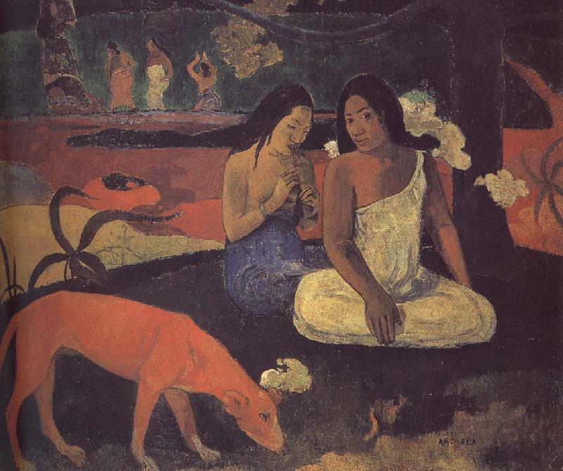 Paul Gauguin Happy Woman Germany oil painting art